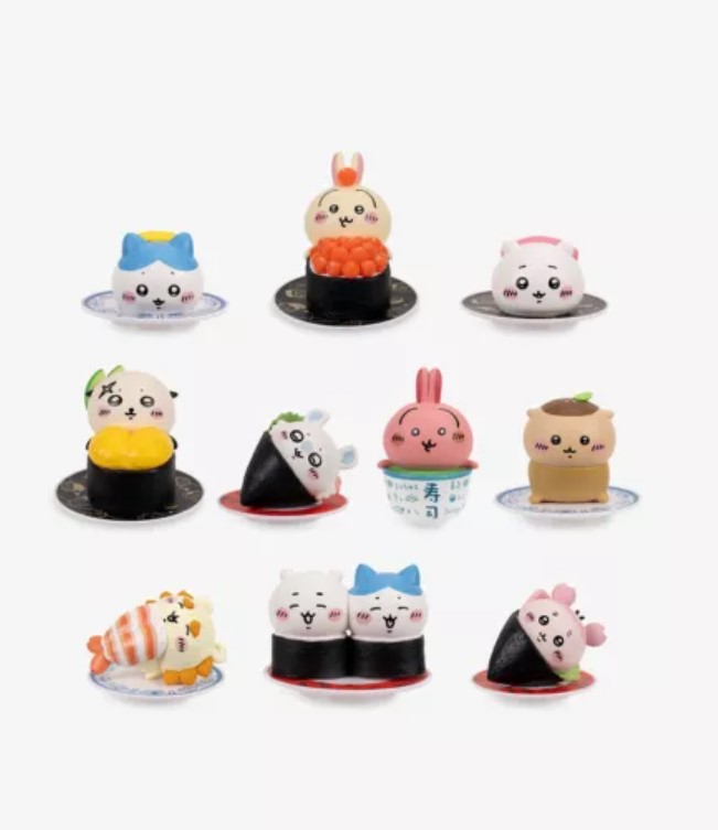 Chiikawa吉伊卡哇 Sushi Figure寿司系列盲盒公仔