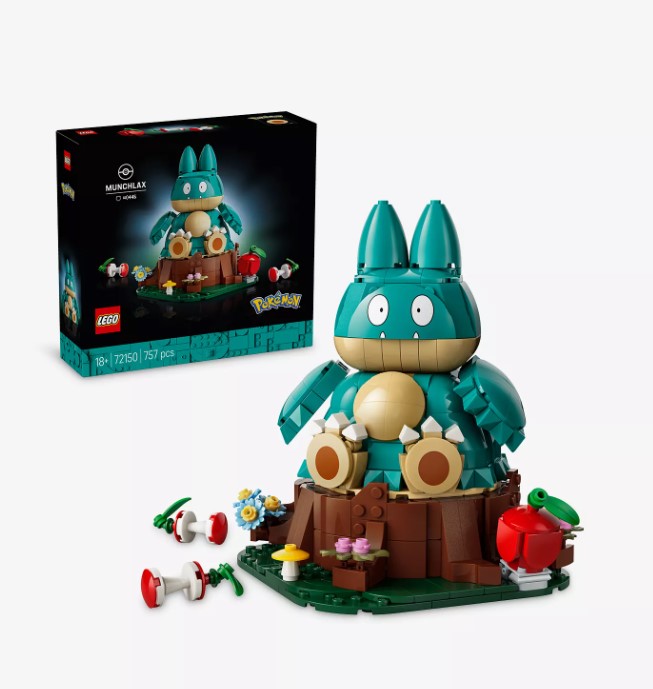 LEGO Pokémon 72150 Munchlax 宝可梦小卡比兽乐高
