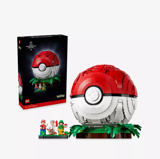 LEGO Pokémon 72154 Iconic Trainer Moments Poké Ball 宝可梦精灵球乐高