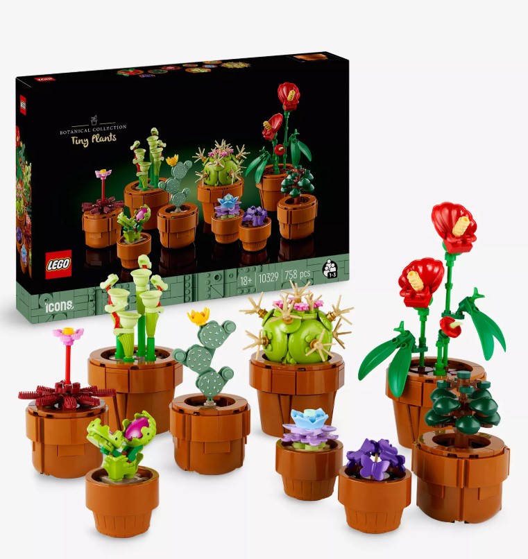 LEGO 10329 Tiny Plants 迷你植物乐高套装
