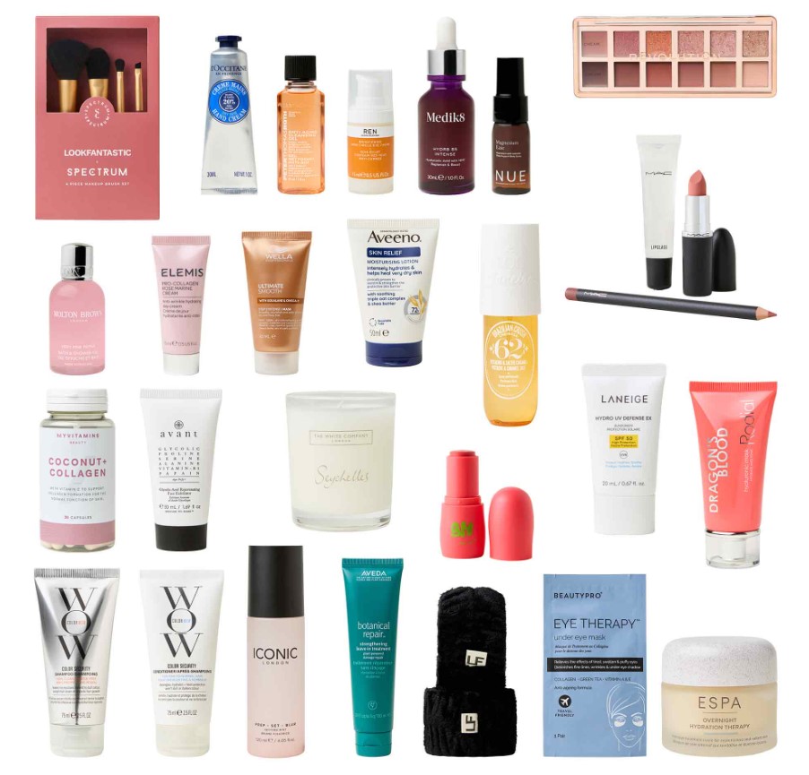 LF 2025 Beauty Calendar products