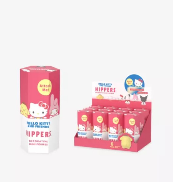 Sanrio三丽鸥 Hello Kitty and Friends Hippers迷你公仔盲盒