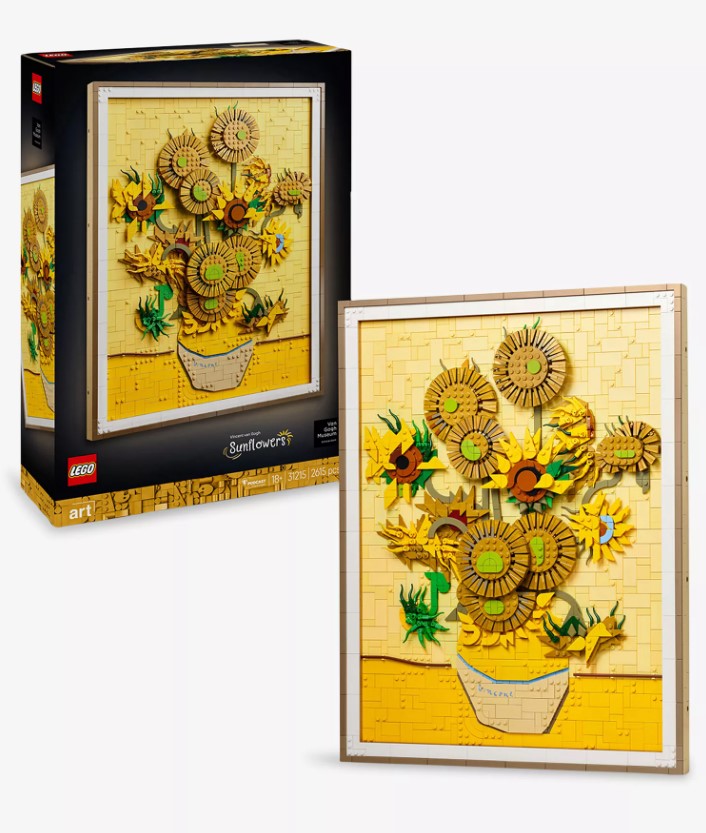 LEGO Art 31215 Vincent Van Gogh Sunflowers 梵高向日葵乐高